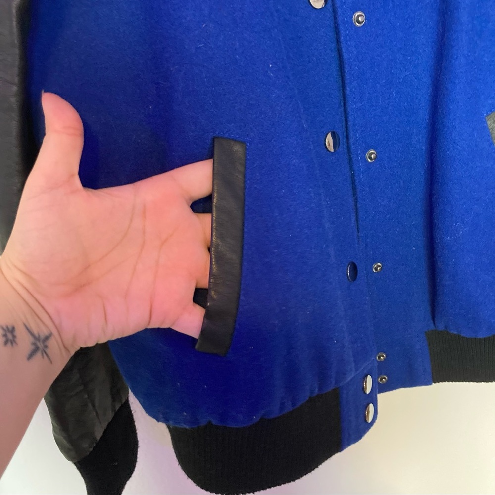 Forever 21 Thick Varsity Jacket with Inner Lining - Picture 2 of 5